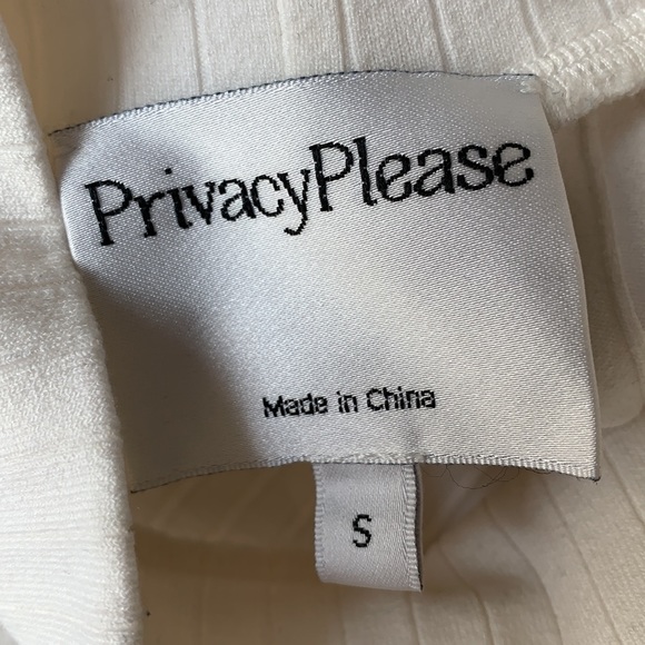 Ribbed Crop Mockneck top by Privacy Please - Picture 5 of 7